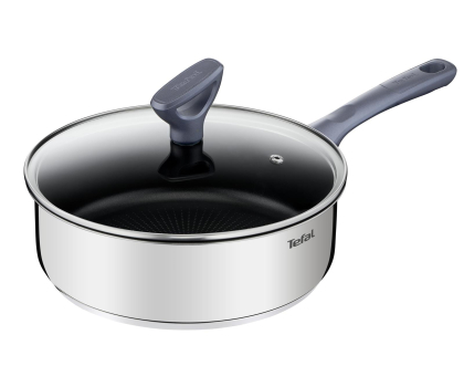 Patelnia i wok TEFAL PATELNIA GŁĘBOKA DAILY COOK 24CM Z POKRYWA (G7303255)